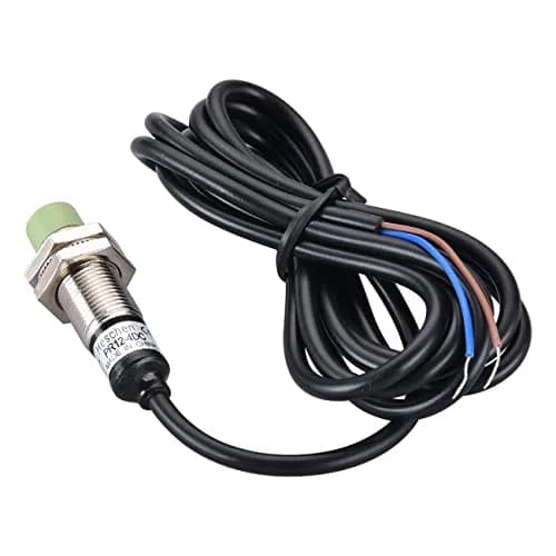 Heschen M12 Inductive Proximity Sensor Switch PR12-4DC 4mm DC12-24V NC | Brass Nickel Plated thumbnail 2