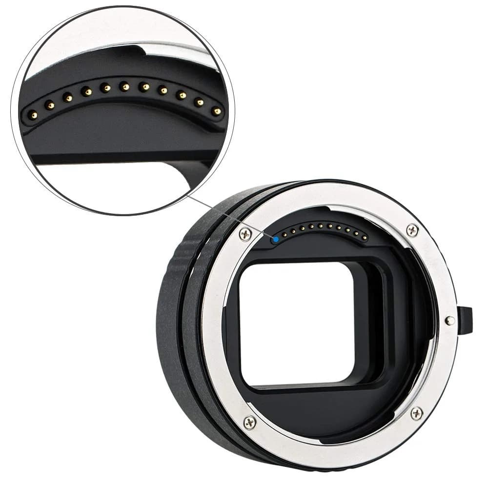 JJC Auto Focus Macro Extension Tube Set 11mm+16mm for Nikon Z Mount Cameras | Converts Lenses for Macro Photography - view 4