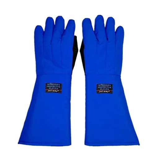 Inf-way Black Elbow Length/19" Cryogenic Gloves - Certified for Extreme Cold Protection thumbnail 3