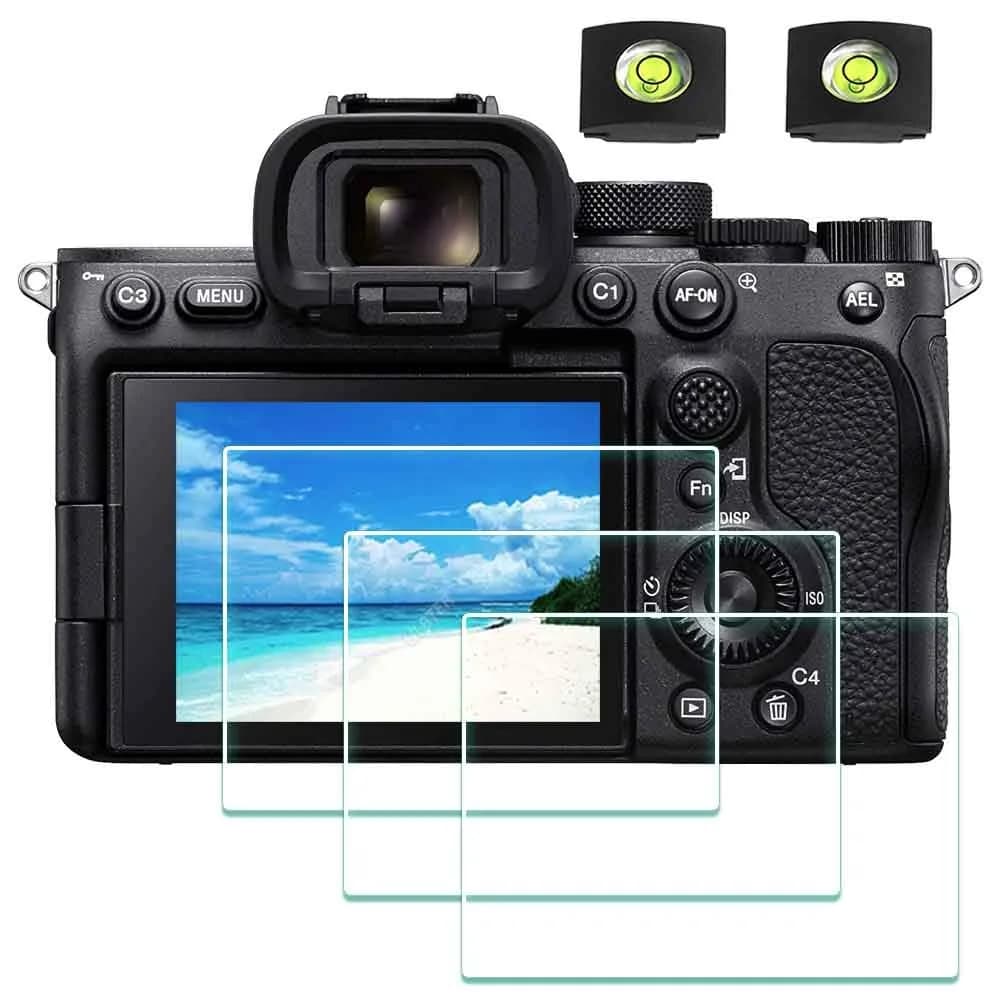 ULBTER Tempered Glass Screen Protector for Sony RX10 IV III II I LCD Camera | 3+2 Pack