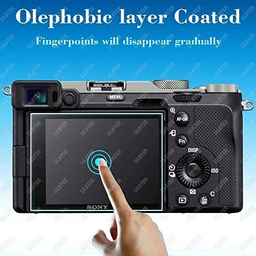 ULBTER Tempered Glass Screen Protector for Sony RX10 IV III II I LCD Camera | 3+2 Pack thumbnail 4