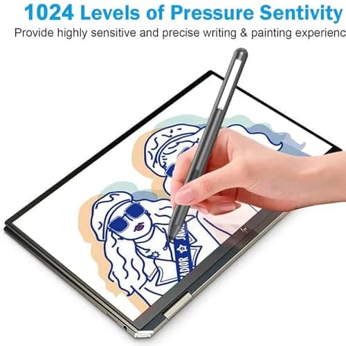 hacey Stylus Pen for HP Laptops | 1024 Pressure Levels, 2-Year Battery thumbnail 7
