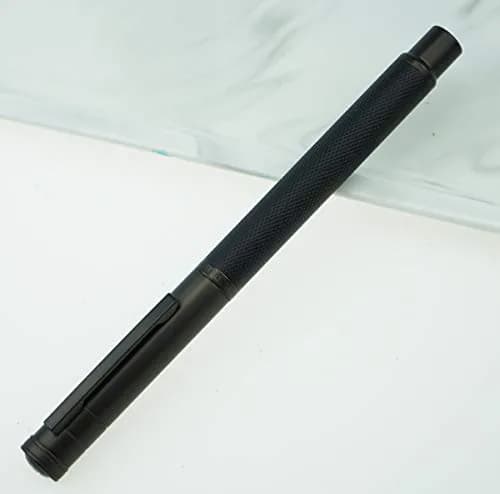 erofa Black Forest Fountain Pen Titanium Black Bent Nib 138mm (5.43in) | Calligraphy Gift Pen thumbnail 5