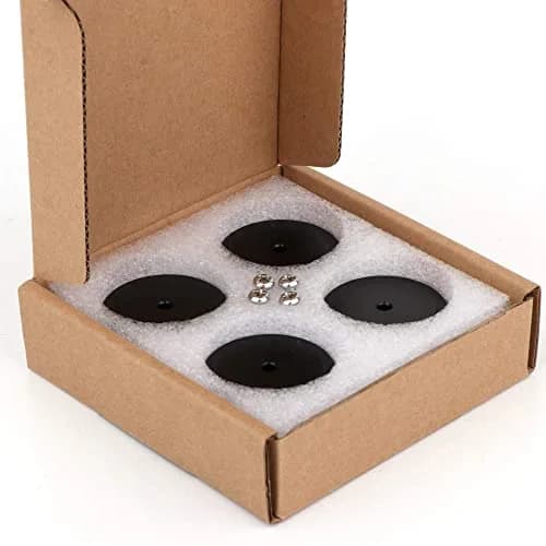 Monosaudio 4Pcs Aluminum Speaker Isolation Feet 40mm x 20mm | Load 400KG Anti Vibration Pads thumbnail 7