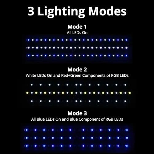 NICREW ClassicLED Marine Saltwater Aquarium Light, 20W for 18–24 inch Tanks | Full Spectrum with Day/Night Cycle thumbnail 5