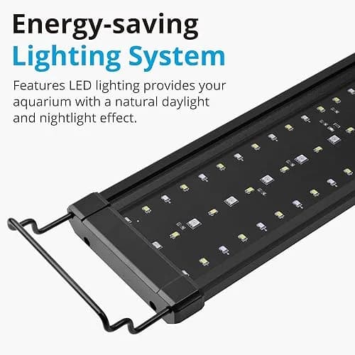 NICREW ClassicLED Marine Saltwater Aquarium Light, 20W for 18–24 inch Tanks | Full Spectrum with Day/Night Cycle thumbnail 3
