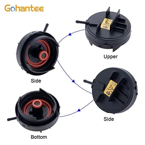 gohantee Engine Cylinder Head Valve Cover 11127552281 | Compatible with BMW N20 N52 N51 N26 thumbnail 6