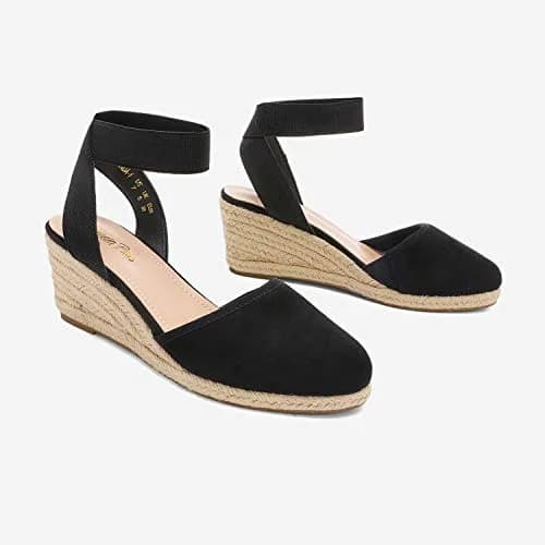 DREAM PAIRS Women's Ankle Strap Wedge Sandals 10 | Stylish Comfort for Summer (70-120 chars) thumbnail 6