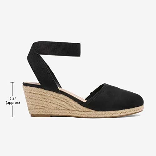 DREAM PAIRS Women's Ankle Strap Wedge Sandals 10 | Stylish Comfort for Summer (70-120 chars) thumbnail 5