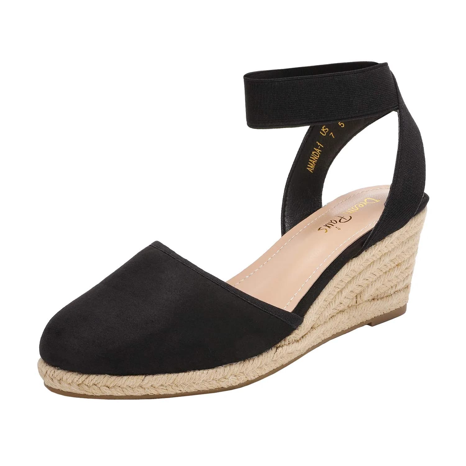 DREAM PAIRS Women's Ankle Strap Wedge Sandals 10 | Stylish Comfort for Summer (70-120 chars) - main product image