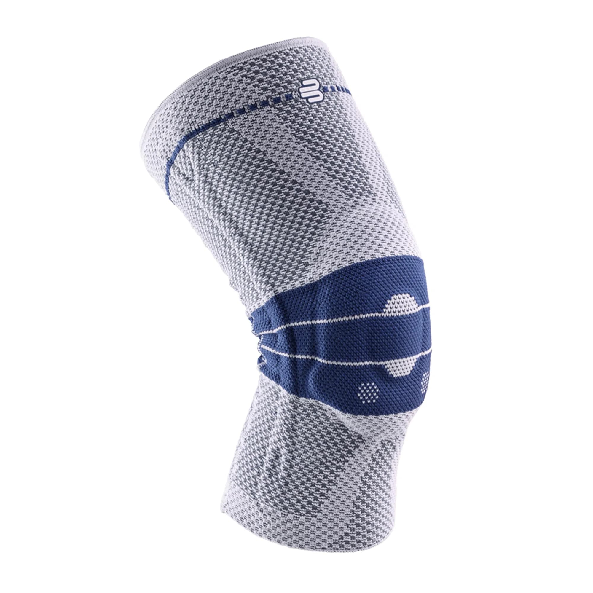 Bauerfeind GenuTrain Knee Support Brace (New Version) Size 3C Titanium | FDA Approved Medical Grade Support for Pain Relief & Stabilization — Titanium