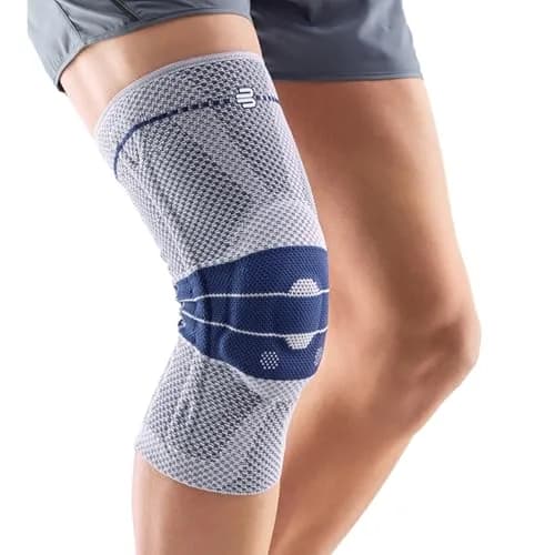 Bauerfeind GenuTrain Knee Support Brace (New Version) Size 3C Titanium | FDA Approved Medical Grade Support for Pain Relief & Stabilization thumbnail 2