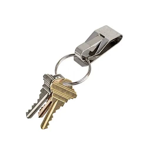 Lucky Line Secure-A-Key CLIP ON for Wide Belts 5 Pack | Double-Locking Security (70-120 chars) thumbnail 5