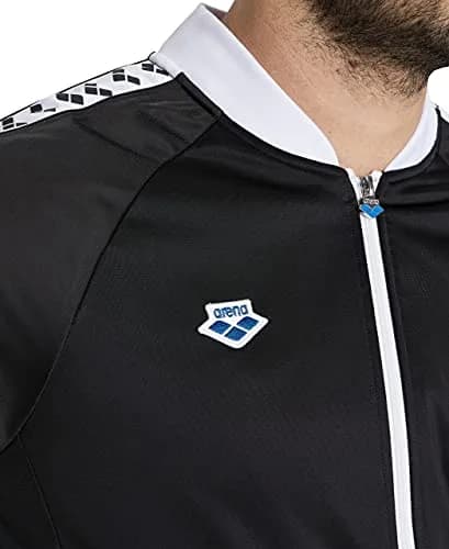 ARENA Men's Team Relax IV Track Jacket Lightweight Polyester, Large | Retro Streetwear Style thumbnail 4