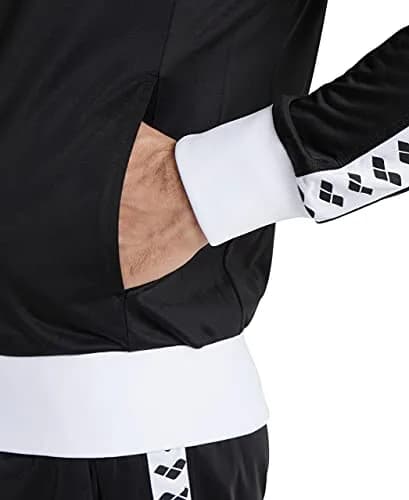 ARENA Men's Team Relax IV Track Jacket Lightweight Polyester, Large | Retro Streetwear Style thumbnail 5
