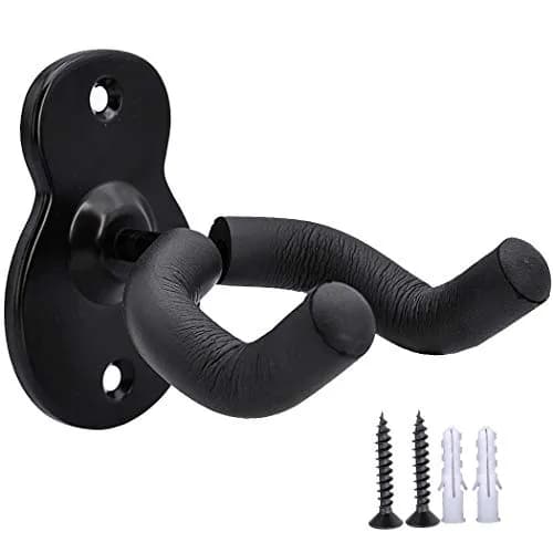 Sound harbor Guitar Wall Mount Hanger for All Guitar Sizes | Deep 'U' Cradle for Secure Display (70-120 chars) thumbnail 1