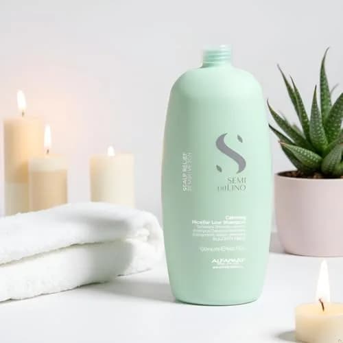 ALFAPARF MILANO Semi di Lino Scalp Sulfate Free Shampoo for Sensitive Skin | Calms & Revitalizes Sensitive Scalps (33.8 Fl Oz) thumbnail 3