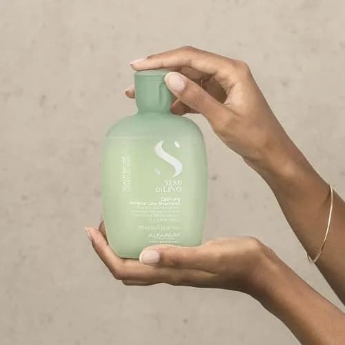 ALFAPARF MILANO Semi di Lino Scalp Sulfate Free Shampoo for Sensitive Skin | Gentle Micellar Cleanse, Soothes Itching, Supports Scalp Balance, Protects Color (8.45 Fl Oz) thumbnail 6