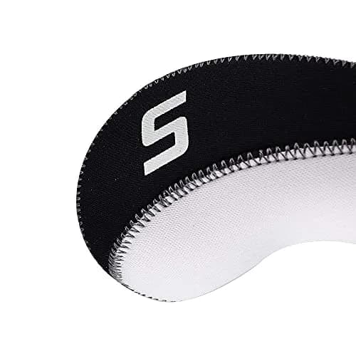 CRAFTSMAN GOLF White & Black 11pcs Neoprene Iron Headcover Set with Large Numbers | Protects Irons from Damage thumbnail 6