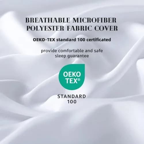 DOWNCOOL Comforters California King Size, White Duvet Insert, Lightweight | All-Season Down Alternative thumbnail 2