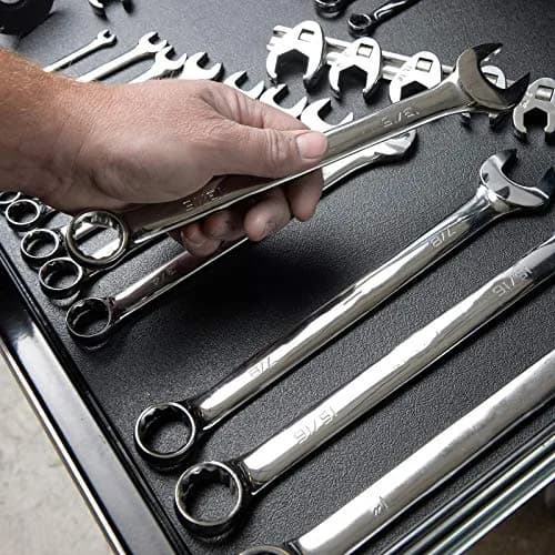 ToolTex Heavy Duty No-Slip Tool Box Liner & Garage Drawer Liner 24" x 20' (7.3m) | Protects Tools & Keeps Them in Place thumbnail 9