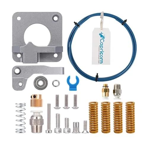 Comgrow All Metal Extruder Feeder, Capricorn Bowden Tubing, Bed-Level Springs Kit | 1.75mm Filament Upgrade for Creality Ender 3 Printers thumbnail 1
