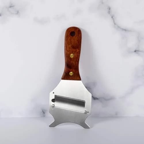 IMEEA Truffle Slicer Shaver Stainless Steel Chocolate Cheese Grater with Adjustable Blade and Wood Handle thumbnail 6