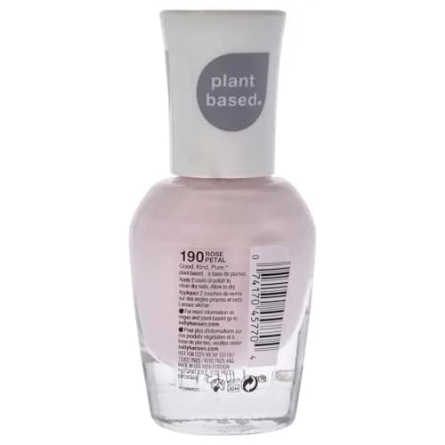 Sally Hansen Good.Kind.Pure Vegan Nail Polish 0.33 Fl Oz | Natural, 16-Free, Lasts 4 Days thumbnail 2