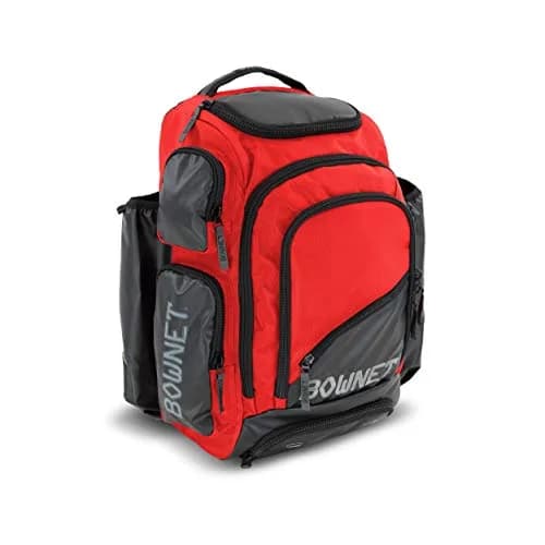 Bownet Commando Coaches Bat Bag, Fungo Holder & Laptop Pocket - Orange | Versatile Baseball & Softball Equipment Carrier thumbnail 1