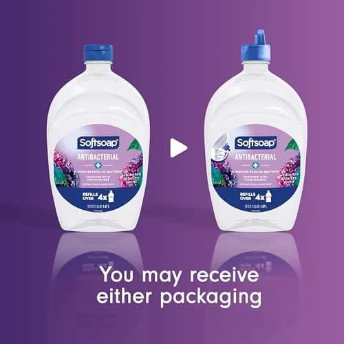 Softsoap Antibacterial Liquid Hand Soap Refill 1478ml (50 Fl Oz) White Tea & Berry | Eliminates 99.9% Bacteria thumbnail 2