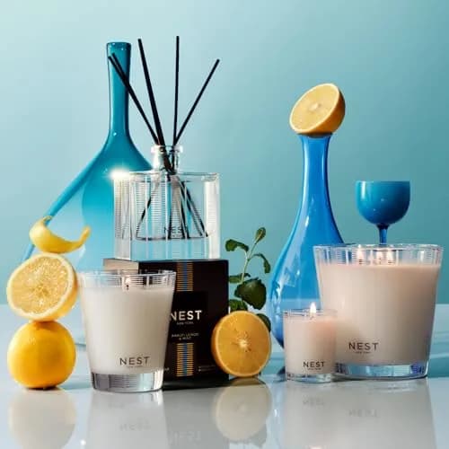 NEST New York Scented 3-Wick Candle, Amalfi Lemon & Mint | Elegant Home Fragrance (70-120 chars) thumbnail 5