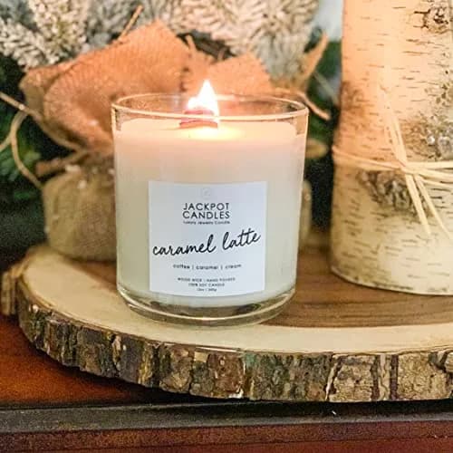 Jackpot Candles Caramel Coffee Latte Candle with Ring Inside (Surprise Jewelry Valued at $15 to $5,000) Ring Size 8 thumbnail 6