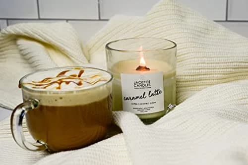 Jackpot Candles Caramel Coffee Latte Candle with Ring Inside (Surprise Jewelry Valued at $15 to $5,000) Ring Size 8 thumbnail 7