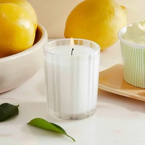 NEST New York Scented Votive Candle, Amalfi Lemon & Mint | 20-28 Hour Burn, Elegant Glass Vessel thumbnail 4