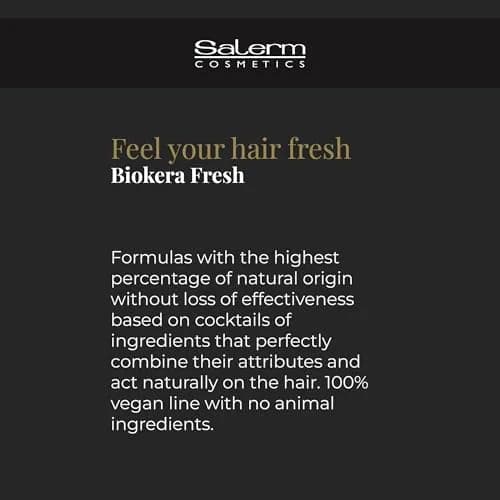 Salerm Green Shot Balm 300 ml | Hydrates & Refreshes Hair with Apple, Green Tea & Aloe Vera thumbnail 5