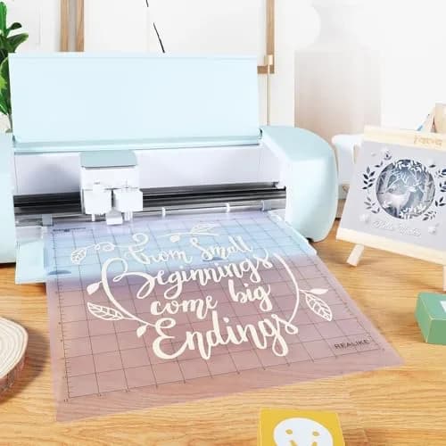 REALIKE 12x12 inch Transparent StandardGrip Cutting Mat (3 Mats) for Cricut Crafts - view 3