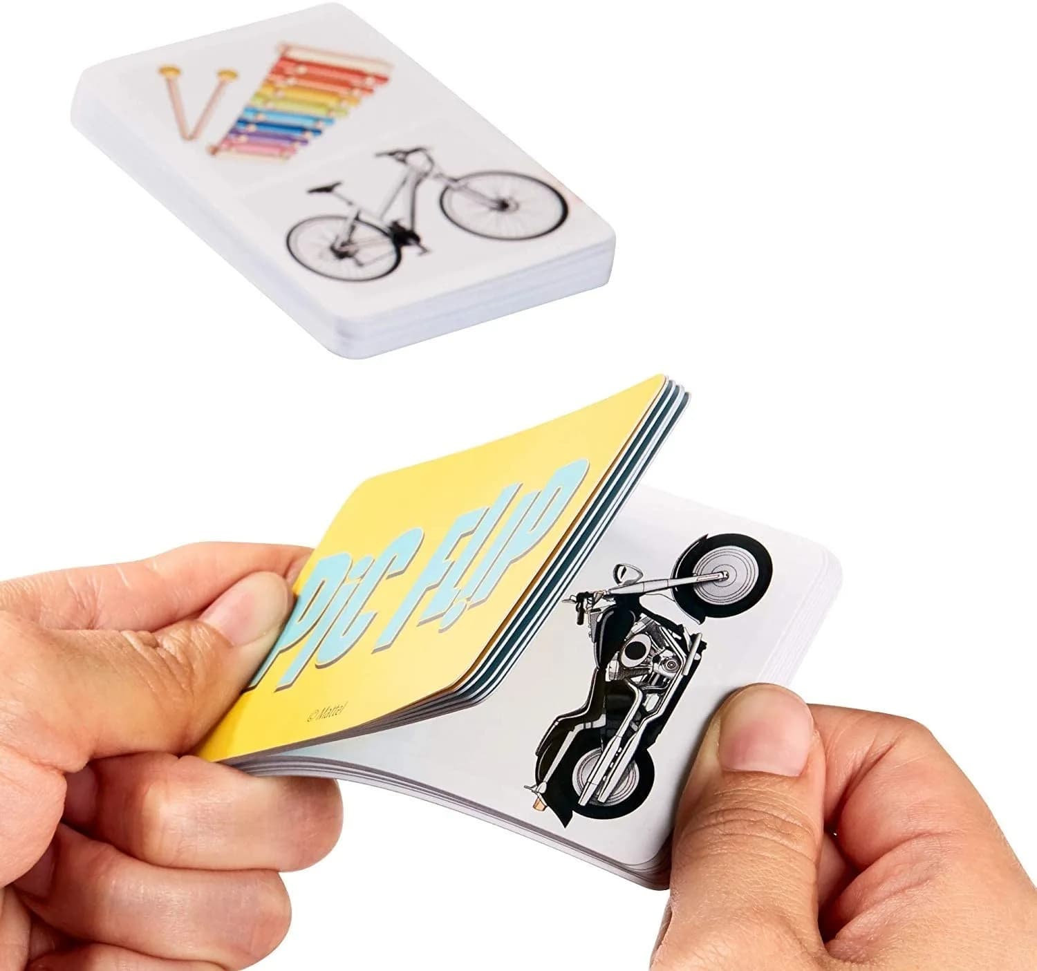 Mattel Games Pic Flip Card Game for 2-6 Players | Fast-Paced Matching Fun - view 4