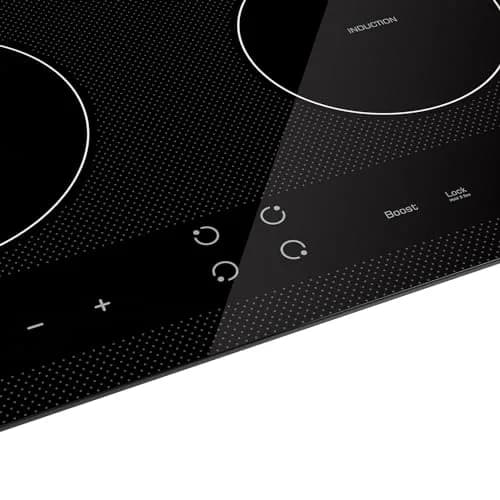 Empava Ease 24" Induction Cooktop 4 Burner, Drop-in, Hardwired | ETL Certified 7400W 220V Compatible thumbnail 2