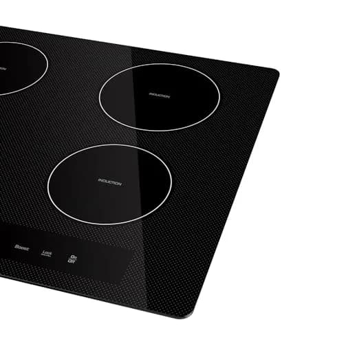 Empava Ease 24" Induction Cooktop 4 Burner, Drop-in, Hardwired | ETL Certified 7400W 220V Compatible thumbnail 3