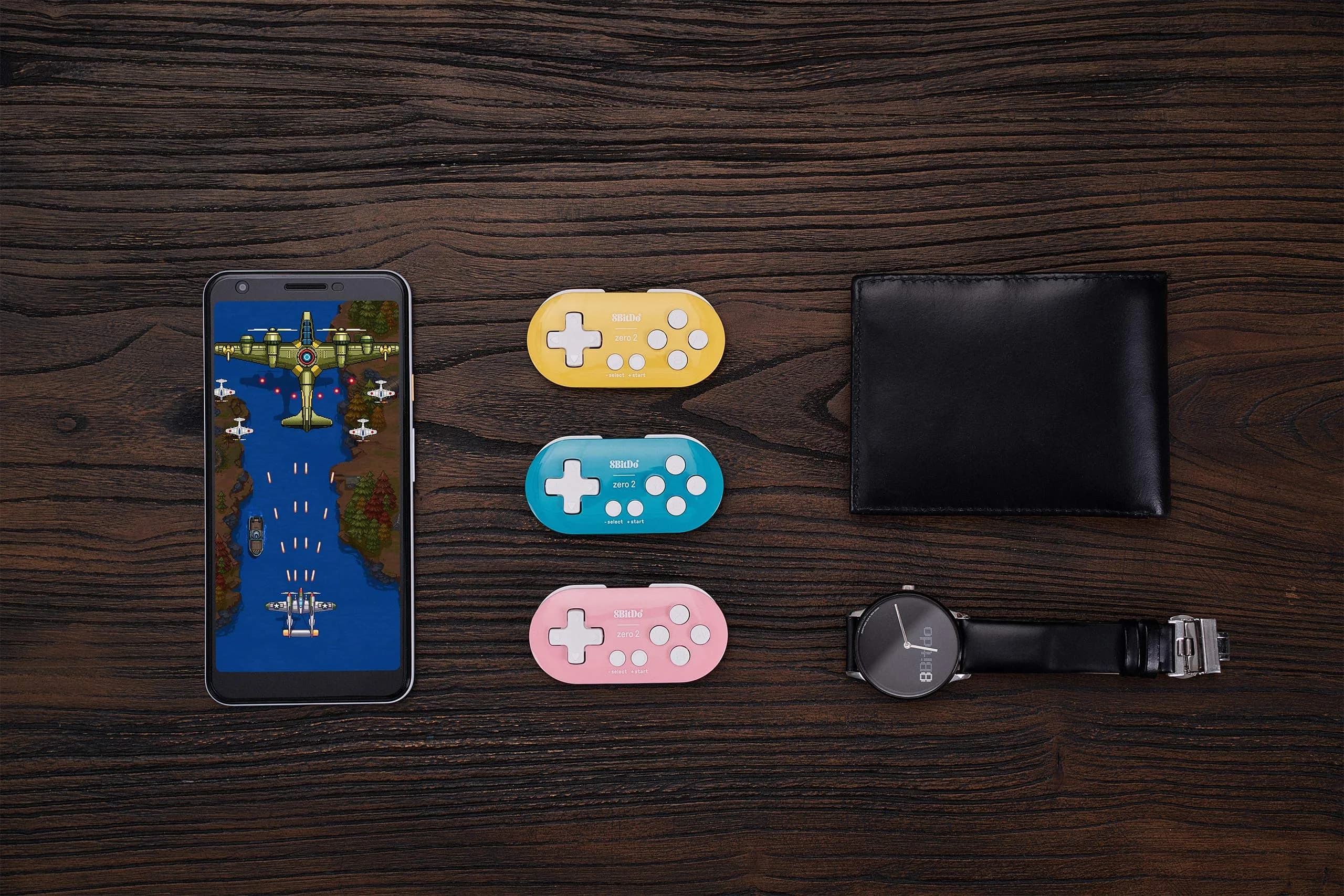 8Bitdo Zero 2 Bluetooth Gamepad Keychain Mini Controller, Pink Edition | 73x36.5x14.7mm (2.87x1.44x0.58 in) - view 9