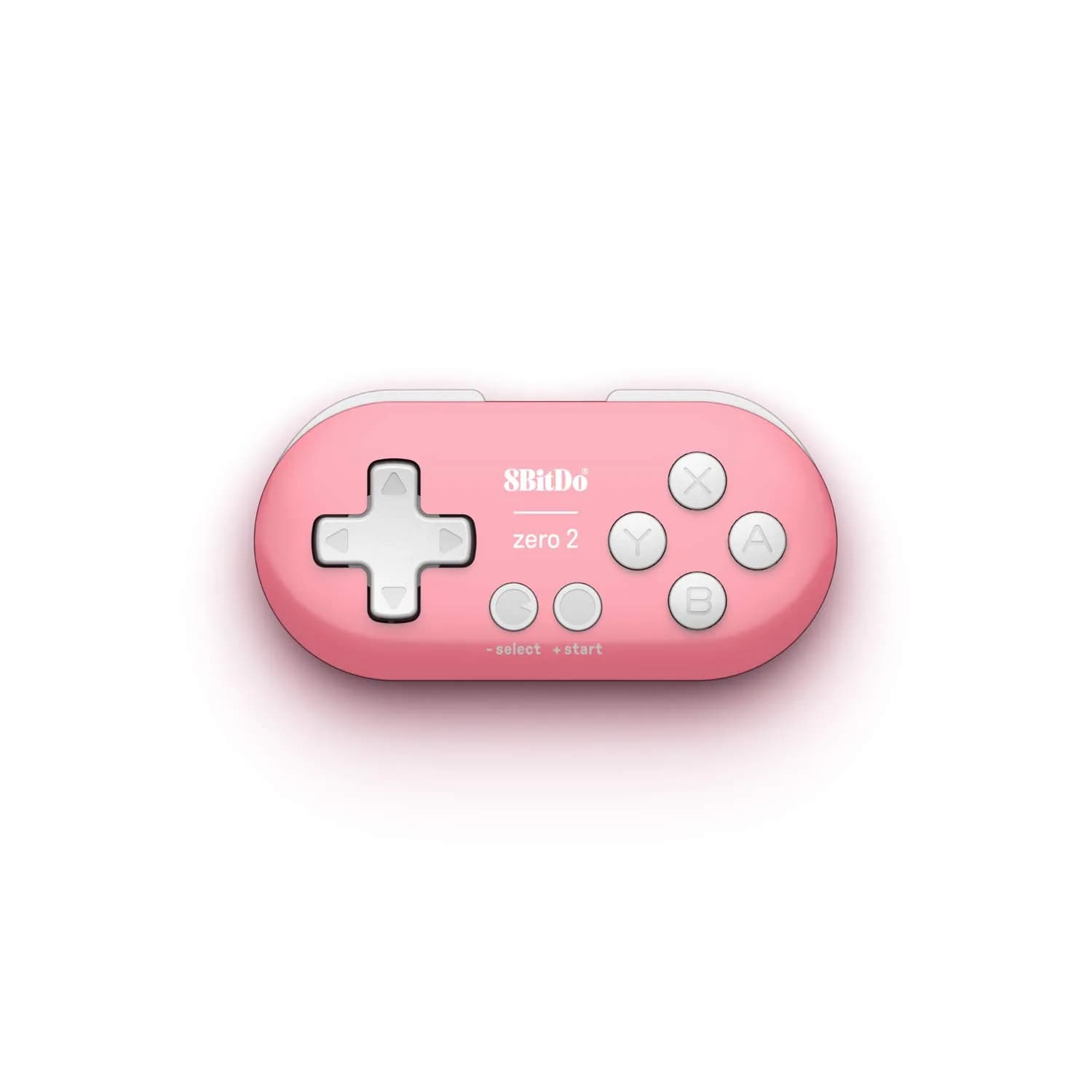 8Bitdo Zero 2 Bluetooth Gamepad Keychain Mini Controller, Pink Edition | 73x36.5x14.7mm (2.87x1.44x0.58 in) - view 2