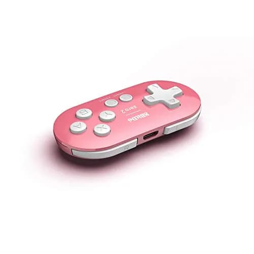 8Bitdo Zero 2 Bluetooth Gamepad Keychain Mini Controller, Pink Edition | 73x36.5x14.7mm (2.87x1.44x0.58 in) thumbnail 3