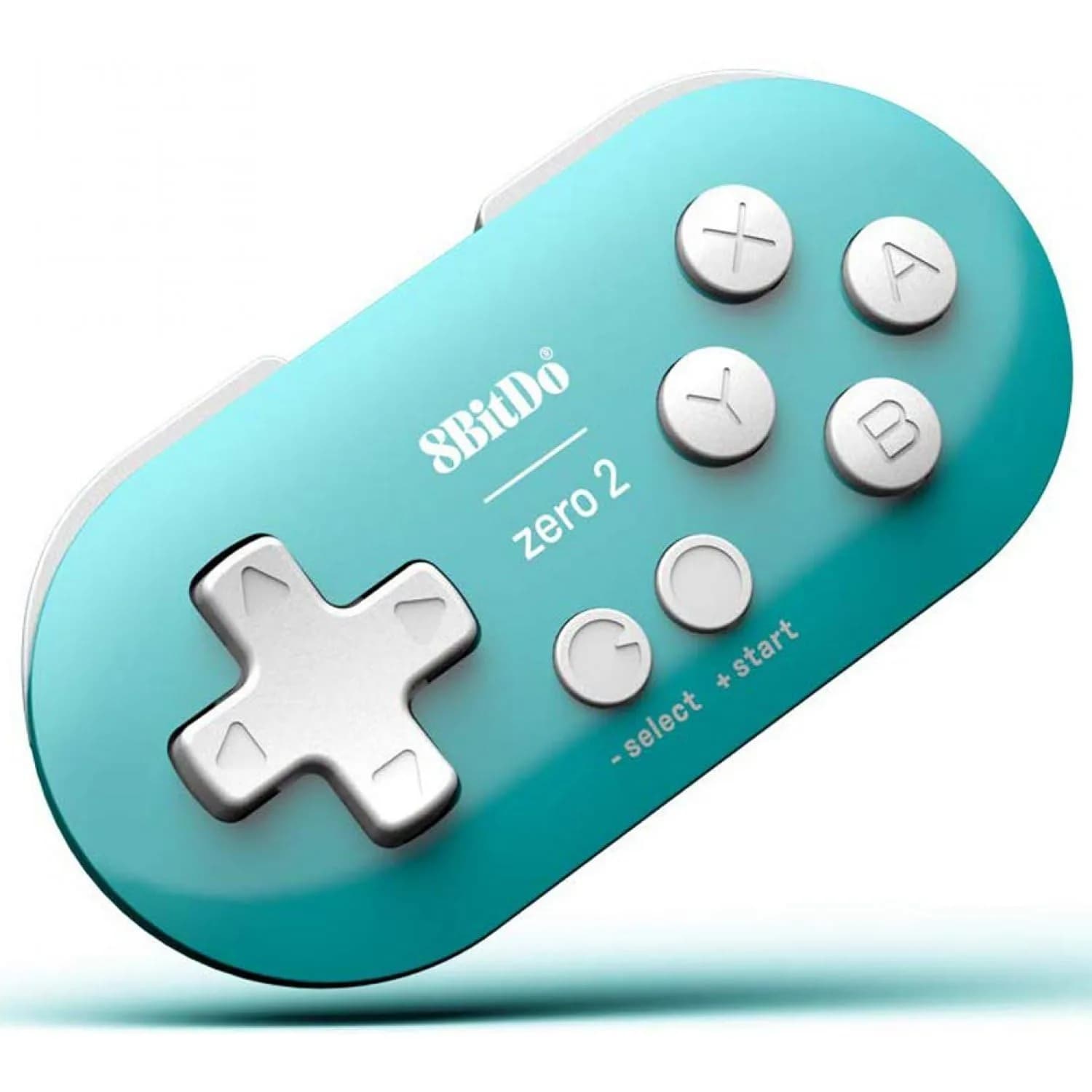 8Bitdo Zero 2 Bluetooth Mini Gamepad Controller Turquoise Edition | Compatible with Switch, Windows, Android, macOS, Raspberry Pi - view 3