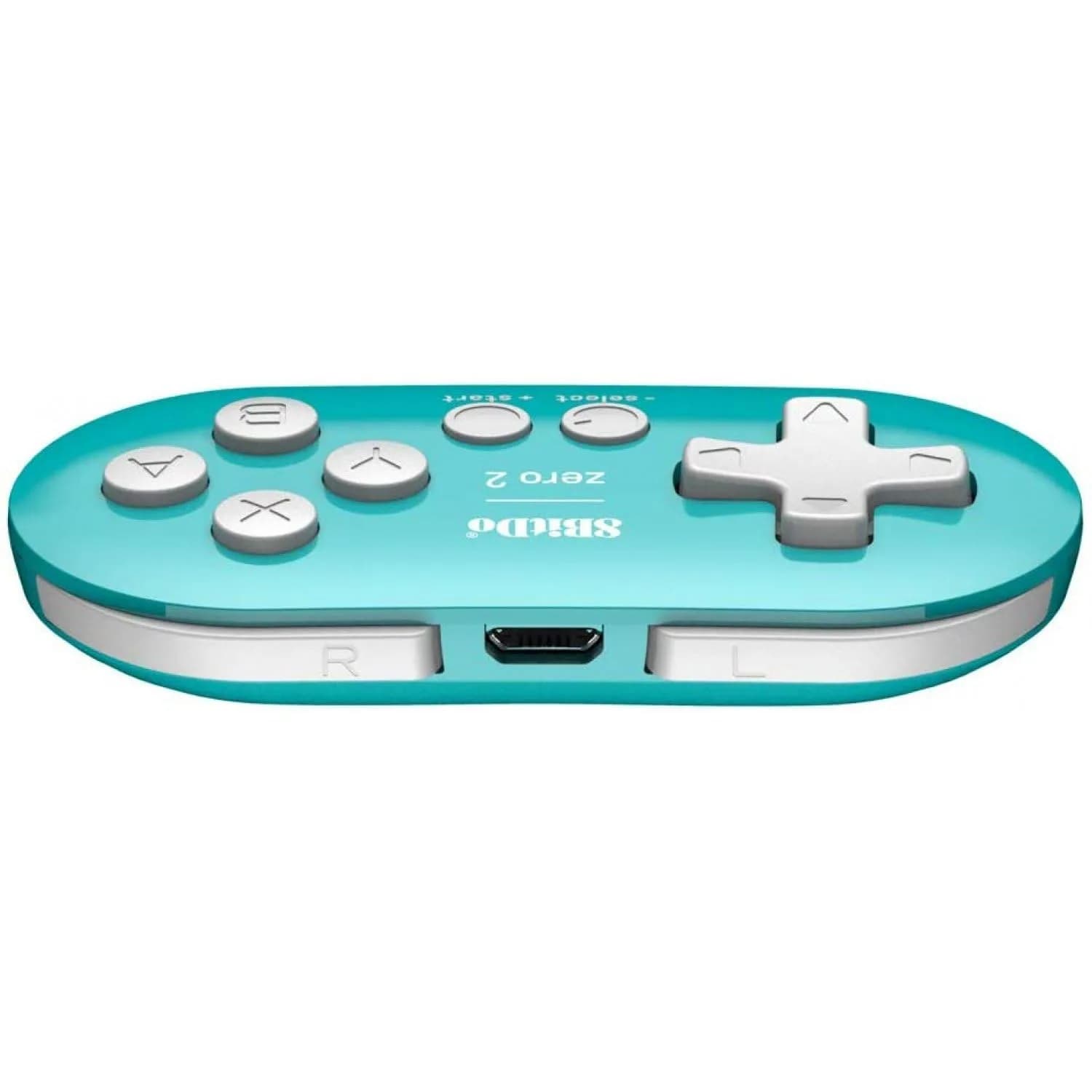 8Bitdo Zero 2 Bluetooth Mini Gamepad Controller Turquoise Edition | Compatible with Switch, Windows, Android, macOS, Raspberry Pi - view 4