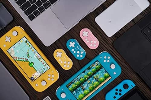 8Bitdo Zero 2 Bluetooth Gamepad Keychain Mini Controller for Switch, Windows, Android, macOS & Raspberry Pi (Yellow Edition) | 73 x 38 x 14.7 mm thumbnail 9