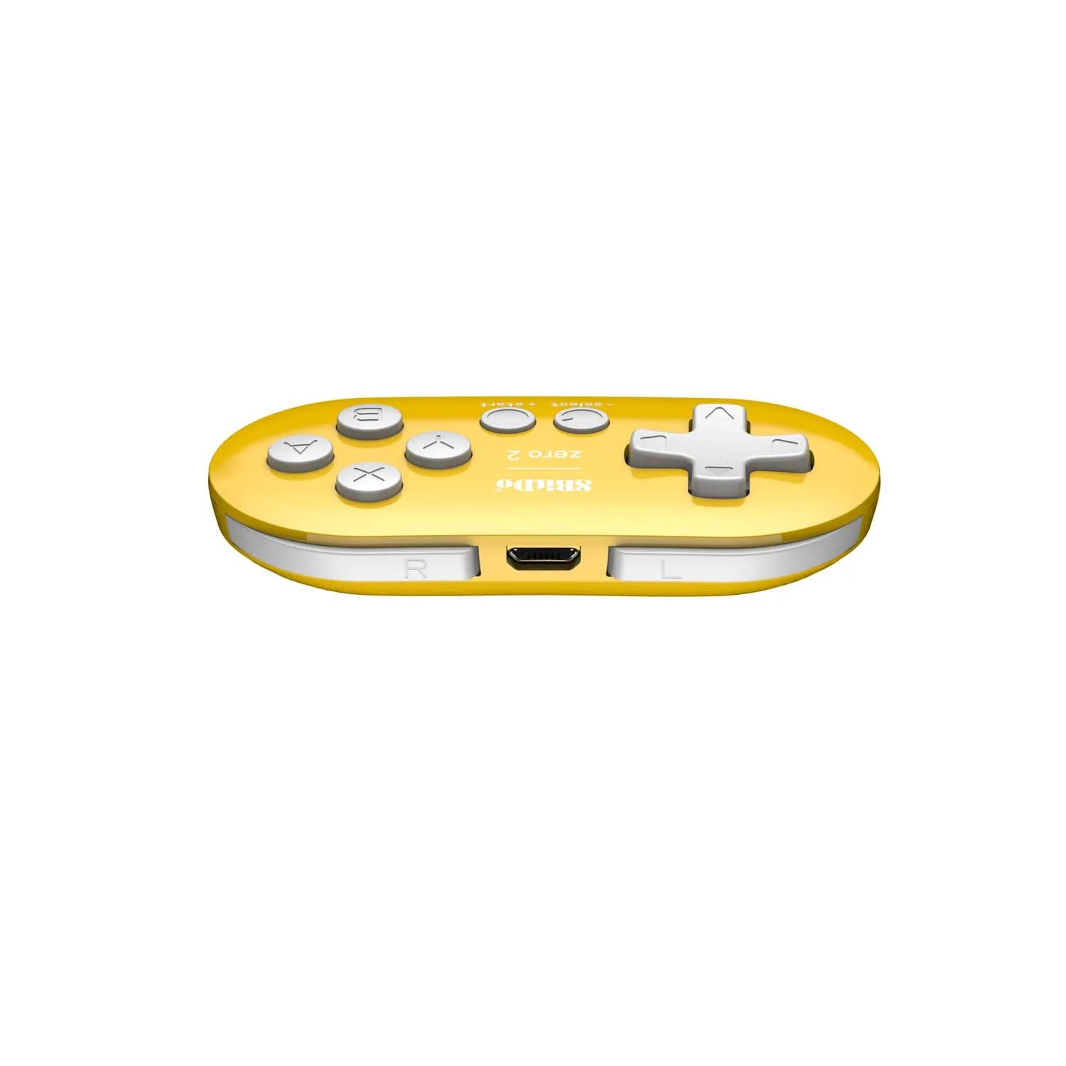 8Bitdo Zero 2 Bluetooth Gamepad Keychain Mini Controller for Switch, Windows, Android, macOS & Raspberry Pi (Yellow Edition) | 73 x 38 x 14.7 mm - view 4