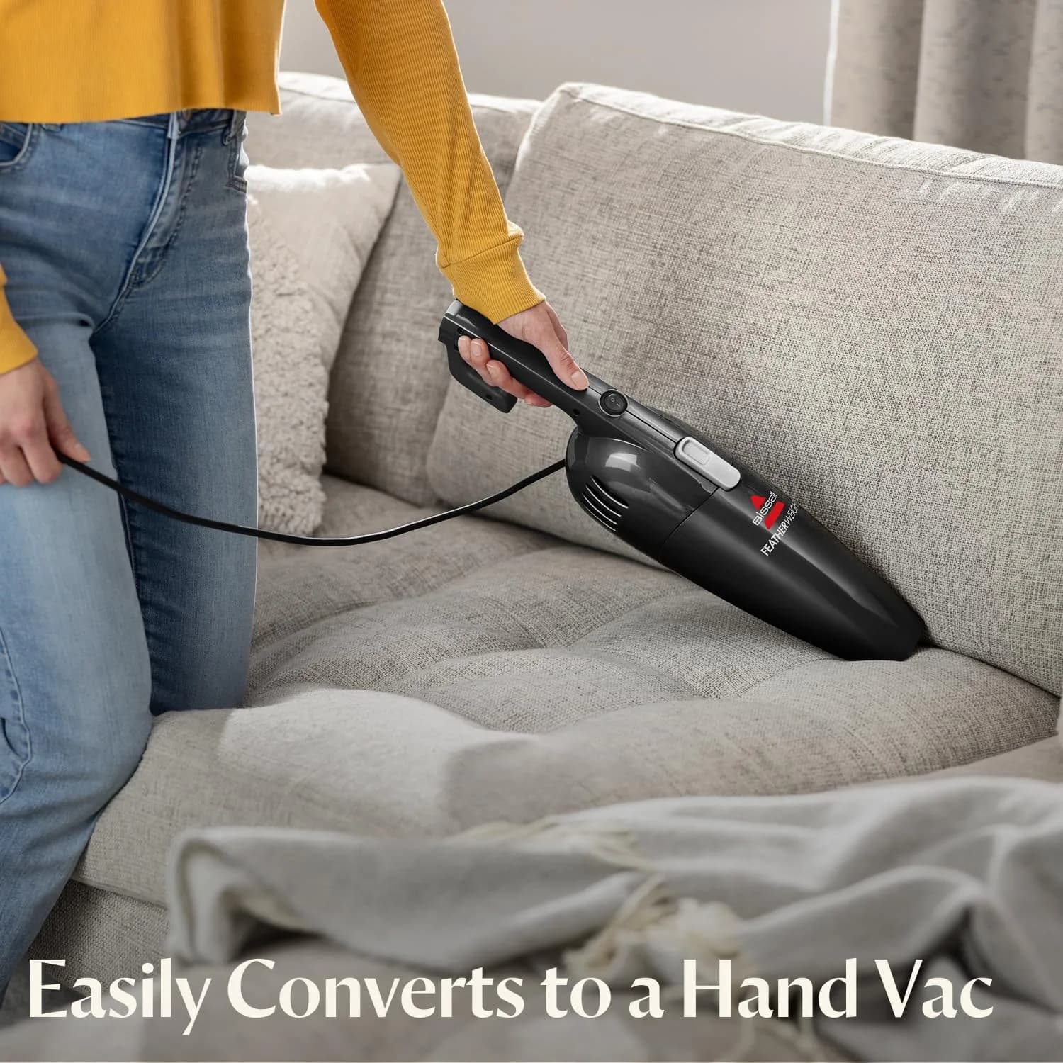 Bissell Featherweight Stick Lightweight Bagless Vacuum Cleaner 3.64 lbs (1.65 kg) | Powerful Suction for Hard Floors and Carpets - view 5