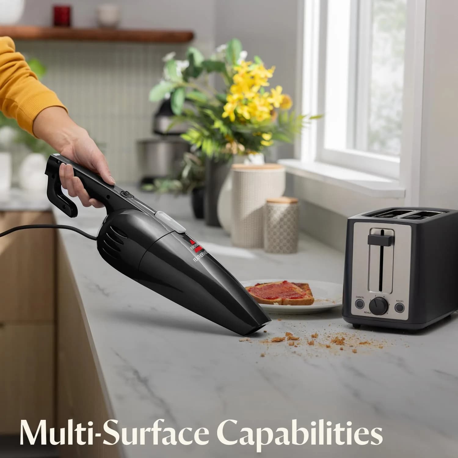 Bissell Featherweight Stick Lightweight Bagless Vacuum Cleaner 3.64 lbs (1.65 kg) | Powerful Suction for Hard Floors and Carpets - view 6