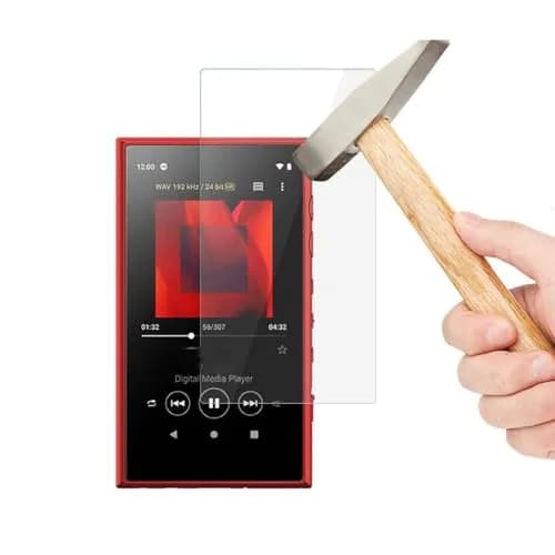 BestforYou Tempered Glass Screen Protector for Sony Walkman NW-A100 Series | 9H Hardness, Crystal Clear, Touch Sensitive thumbnail 2
