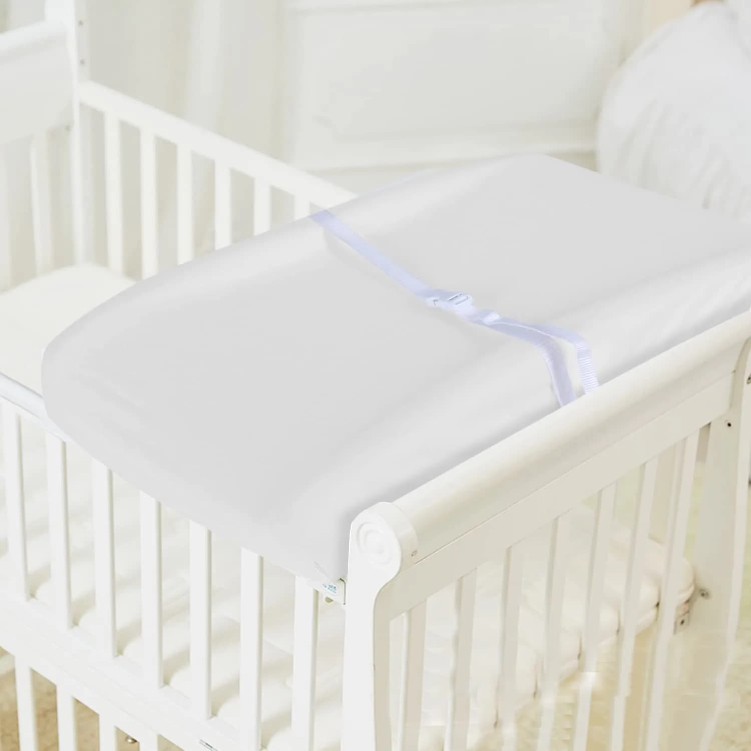Moonsea Organic Cotton Changing Pad Cover 2 Pack (32" x 16") | Soft, Breathable, Hypoallergenic - view 4
